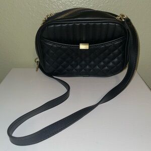 Zara Black Crossbody Bag